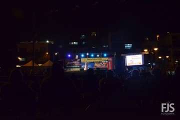 La joven Oneida Rodríguez gana el I Festival de la Canción de Melenara (Foto Francisco Javier Santana)